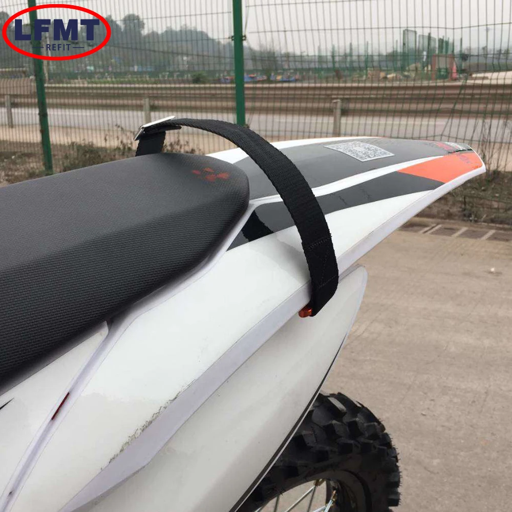 Motocycle CNC Front Rear Rescue Pull Strap Sling Belt For Honda KTM Kawasaki Suzuki Yamaha YZ250X YZ450X YZ250F YZ450F 125-500