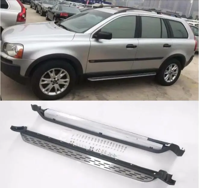 

For VOLVO XC90 2004-2014 Aluminum Alloy Car Running Board Side Step Bar Guard Pedals