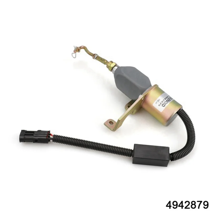 

3974947 Diesel Fuel Pump Solenoid Valve Flame Out Battery Valve for Cummins