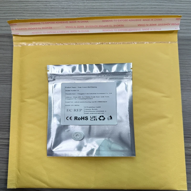 

5PCS 604CE Full ZrO2 Ceramic Ball Bearing ABEC-9 Zirconia Bearing