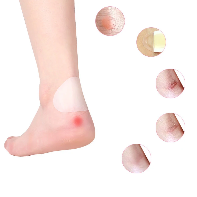 Foot Blister Protection Blister Bandaid for Feet Blister Patches Heel Protector Toe Seal Adhesive Blister Pads Blister Gel Guard