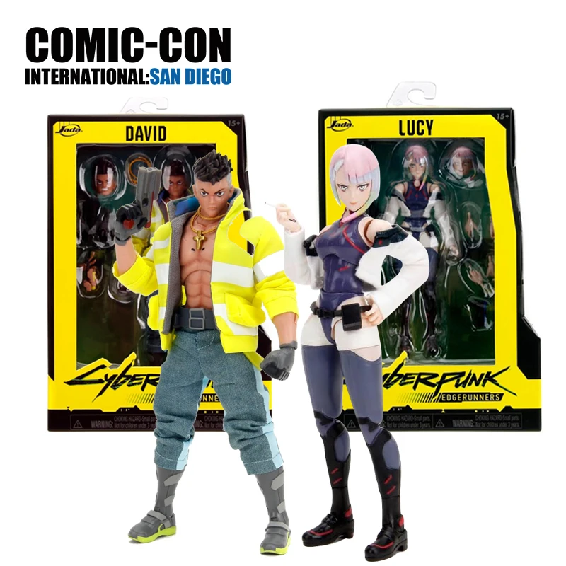 

Jada Toys Cyberpunk Edgerunners Lucy David Martinez 14cm Action Figure 1:12 Scale Model Doll