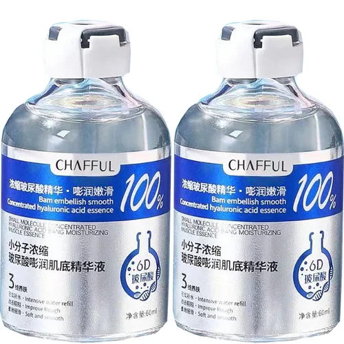 Esencia Facial de ácido hialurónico, hidratación profunda, esencia para la piel Facial, productos coreanos para el cuidado de la piel, reduce la piel seca, 2 uds.