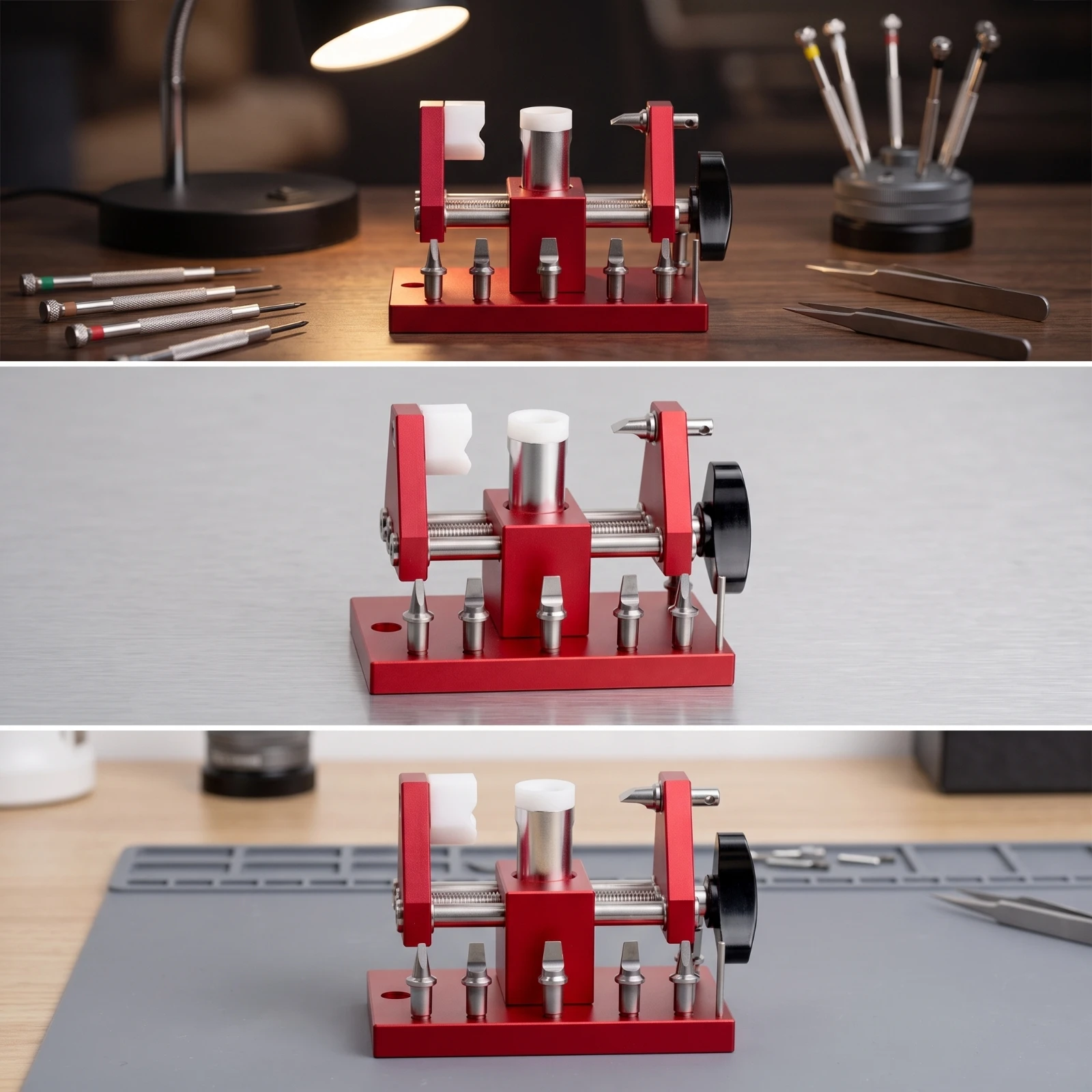 أداة فتح غطاء خلفي للساعات، أد - مراجعة Workshop Tools Bench وسعره
