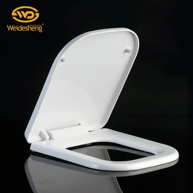 قدرة تحمل قوية من البولي بروبيلين الأبيض النقي وسعر غطاء مقعد المرحاض المربع اليوريا