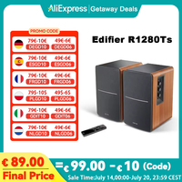 【EU Ship】Edifier R1280Ts 2.0 Active Speaker Powered Bookself Speaker 42W RMS Remote Control 100% New Original