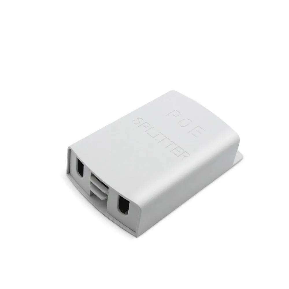 HUI-Tenda-Adaptateur répartiteur POE étanche, 10/100 régule l'alimentation électrique par Ethernet DC 44-57V vers DC 12V, sortie 1A pour caméra IP