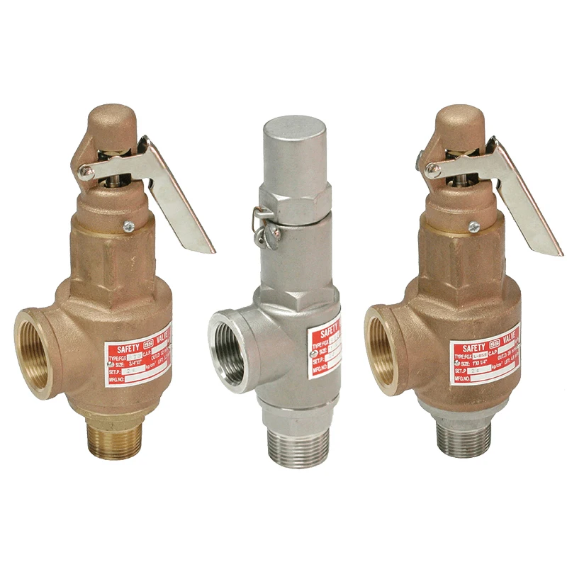 Price for air compression single lever ga41h automatic brass water Relief Safety Valves 2 inch