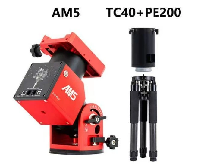 AM5 equatorial mount harmonic compatible theodolite mode deep space photography bracket tripod