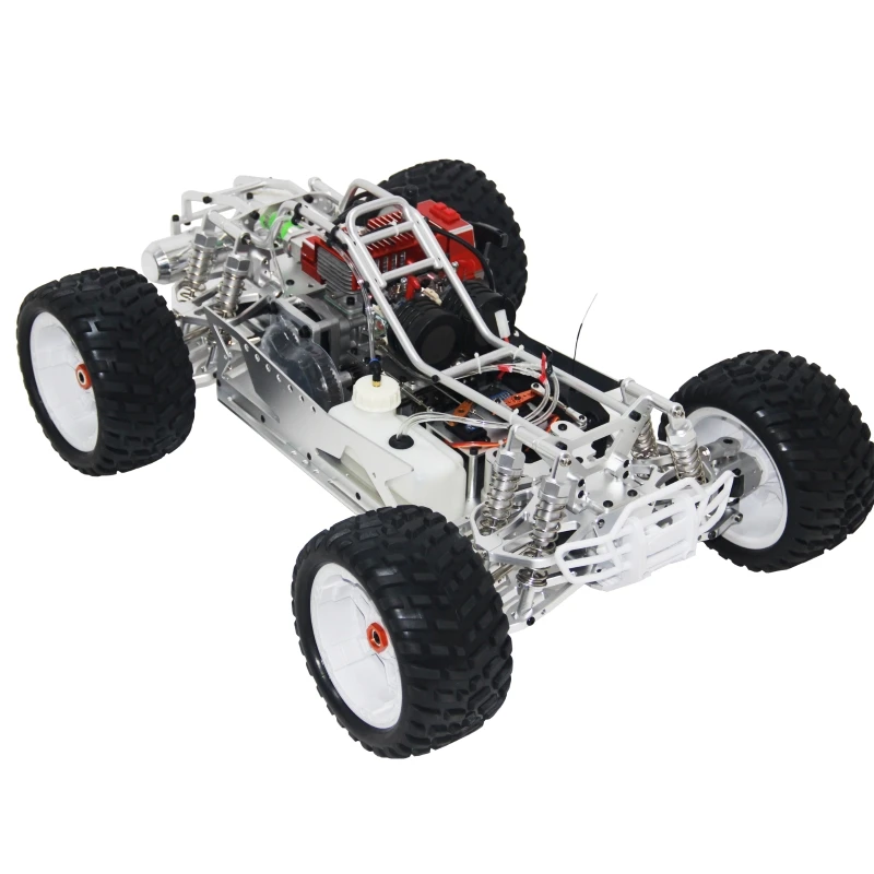 SY  Double cylinder 60cc engine  4x4 RC Petrol Car 1/5 2.4G 4WD 80km/h Gas  Buggy 2 Stroke Engine RTR Truck