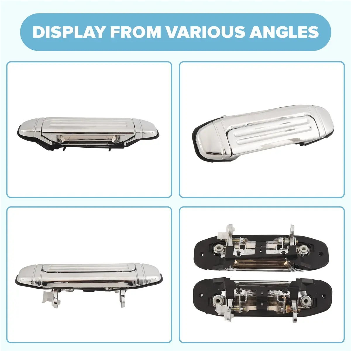 

#65V Automotive Parts & Accessories,Front Pair Outside Door Handle Plating for Mitsubishi Montero Pajero (chrome-plated)