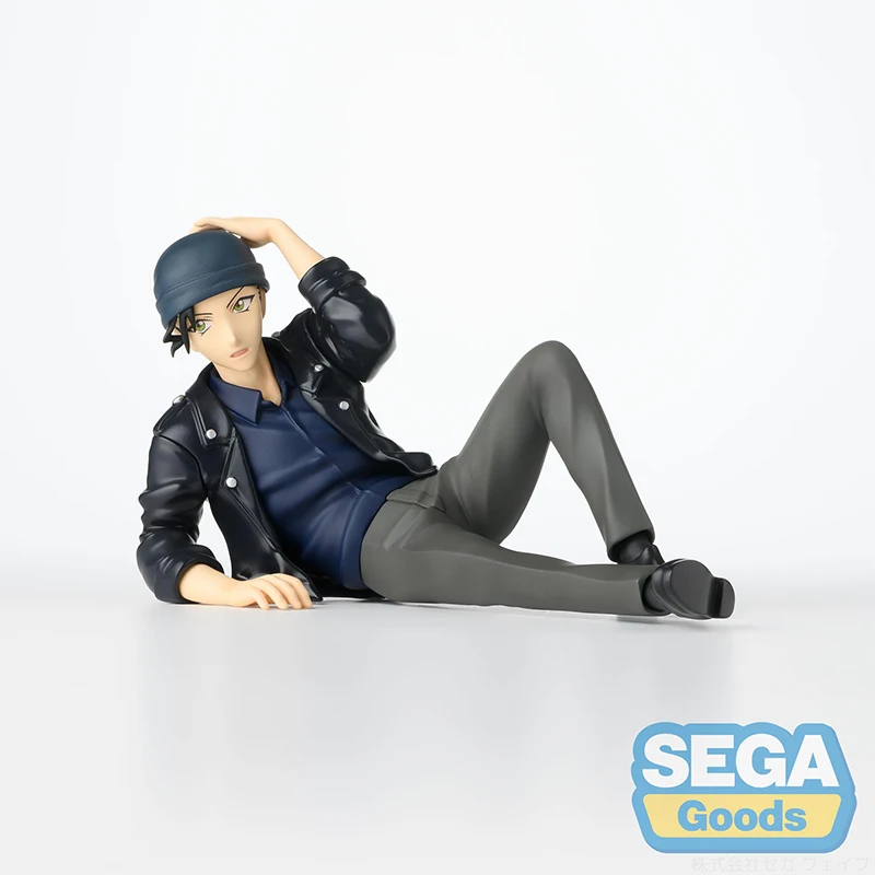 Original Figuras Anime 8cm SEGA PM Detective Conan Akai Shuichi Moroboshi Dai Anime Figure Model Toys Doll Gifts