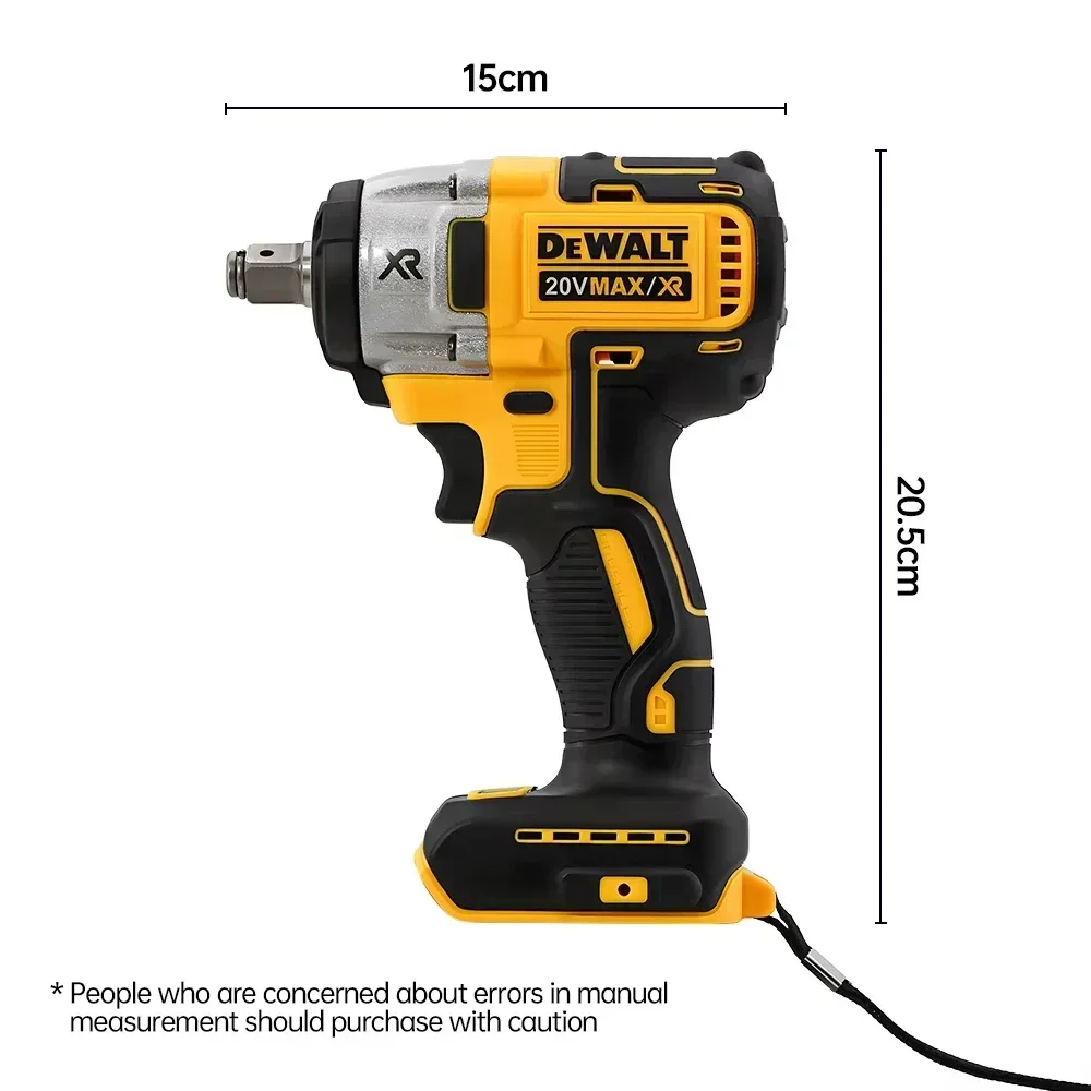 Dewalt DCF880 205N.m Cordless Impact Wrench 2300RPM Compact Electric Wrench Recharge Power Tools For Dewalt 20V Battery