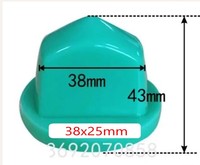 38x25mm Size Silicone Rubber Pad Head Wooden Base