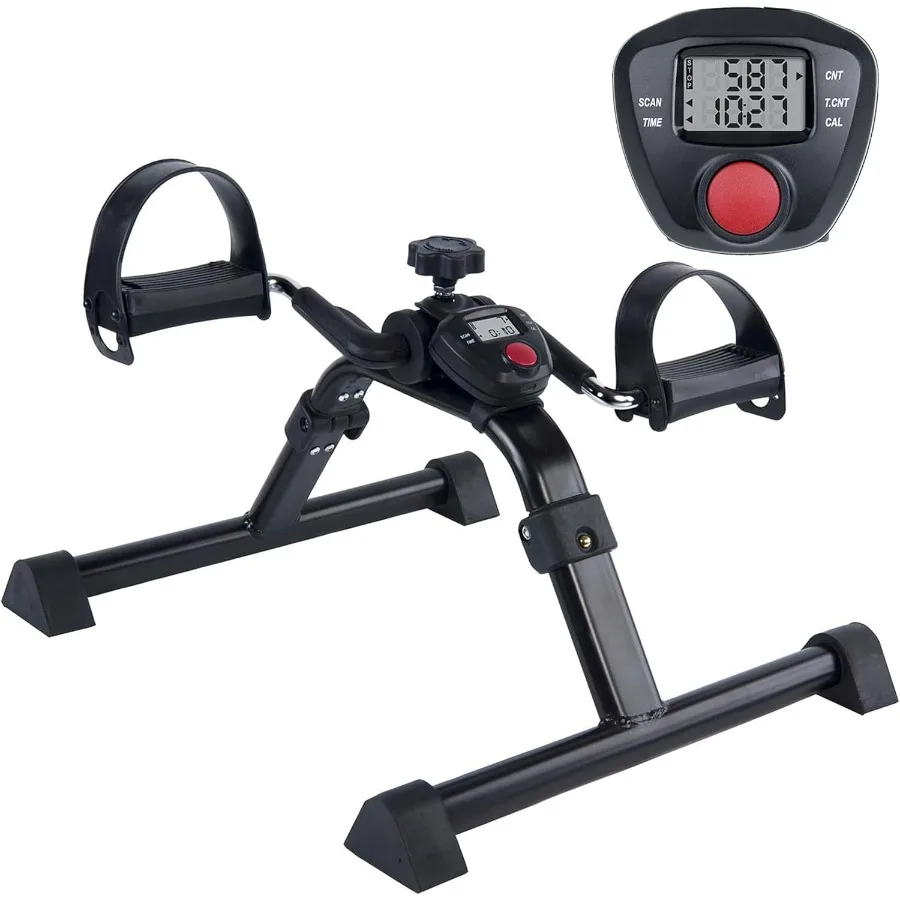 

Vaunn Desk Bike Pedal Exerciser with Electronic Display for Indoor Physical Therapy