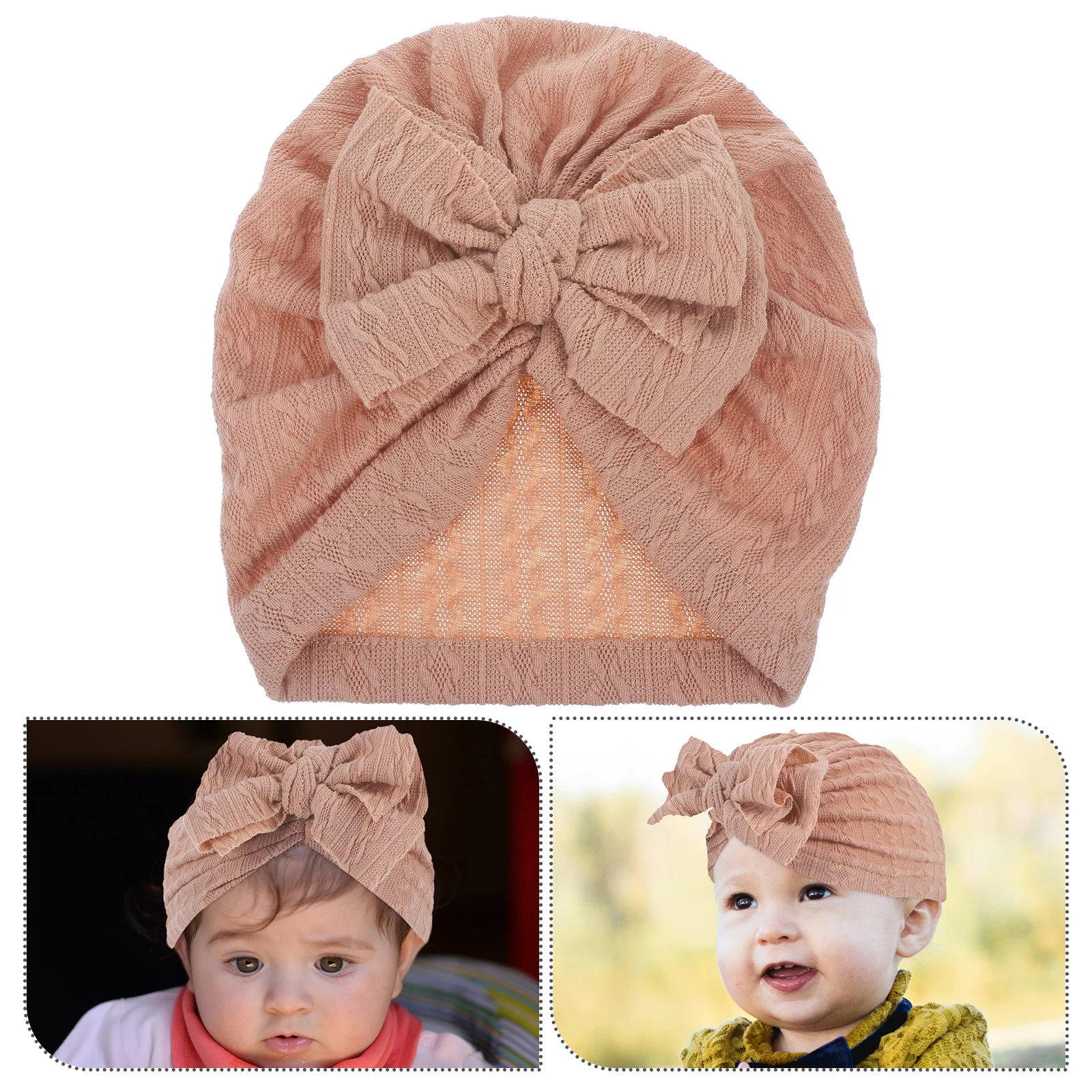 الوليد بنات الطفل قبعة Bowknot القماش القوس الكبير مطاطا الرضع أغطية الرأس هدية الوليد القبعات الطفل القبعات الرضع قبعة طفل قبعة