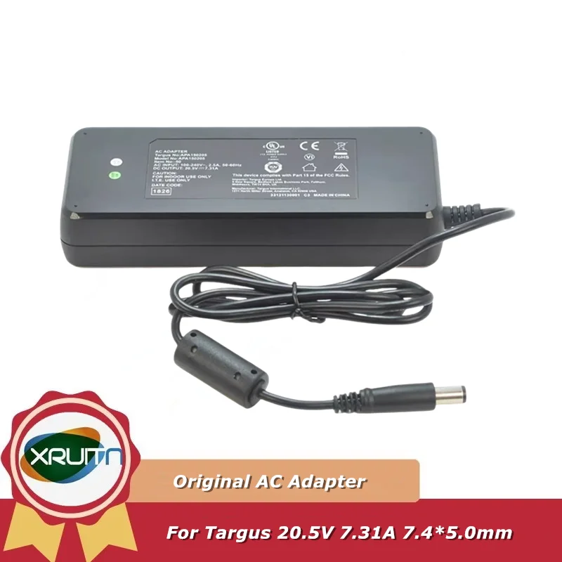 

Original APA150205 AC Adapter 20.5V 7.31A 150W Charger for Targus DOCK190 Power Supply