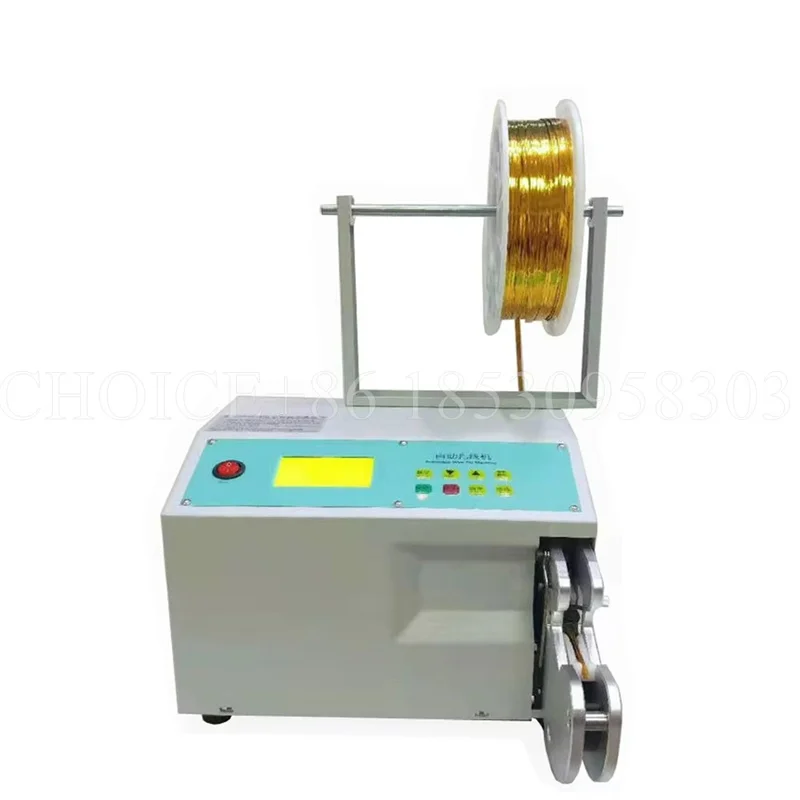 Easy To Use Electrical Touch Screen Wire Bundle Tying Machine Twist Tie Wire Machine Bread Lollipop Candy Twist Tie