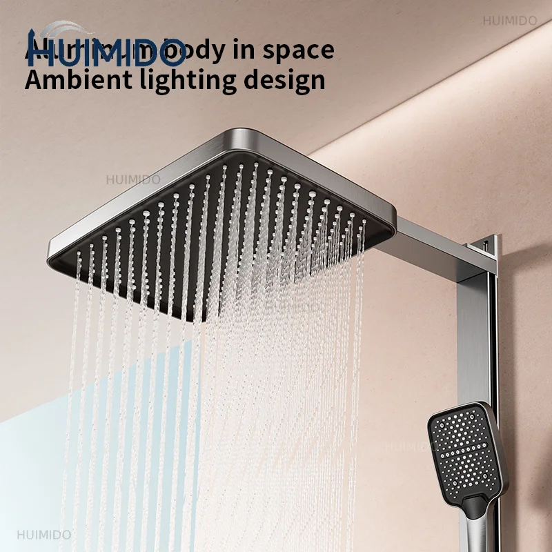 Shower System Mixer Rain Shower Head Bathroom Shower