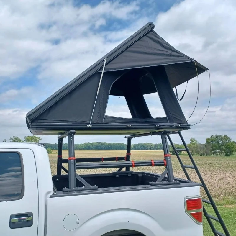 Special Counter 3000 Mm Roof Top Camping Tent Quick Automatic Opening Aluminum Alloy Jackstay Camouflage Oxford Shell Car Tent