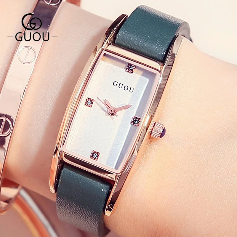 

Elegant Women'S Watch, Retro And Simple Small Watch, Petite And Stylish Leather Strap Watch, Versatile Women'S Watch.