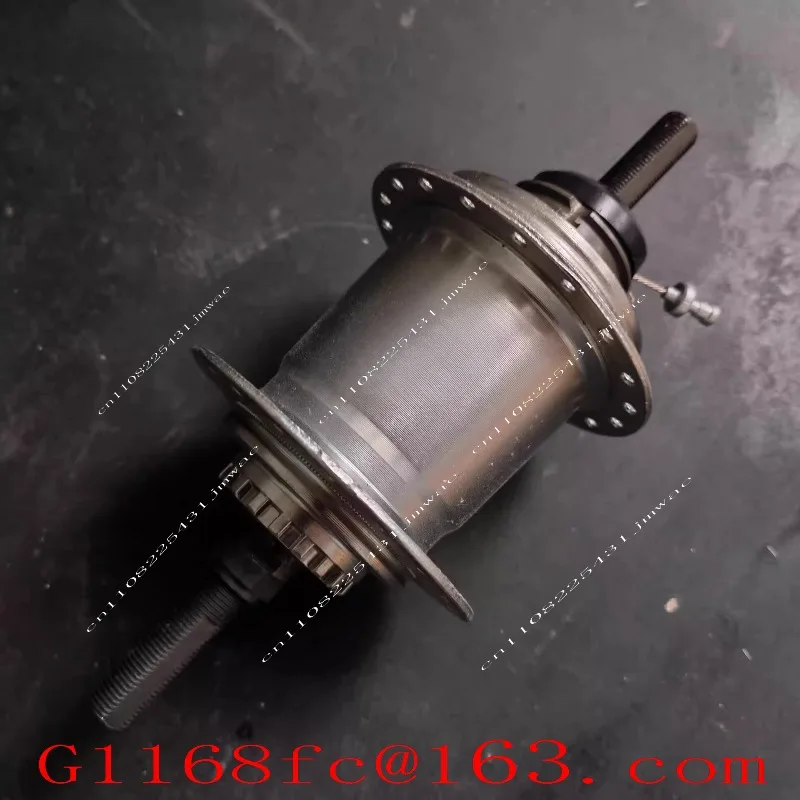 Tongle Bicycle Inner Three-speed Flower Drum 28 Holes Reverse Brake Axle