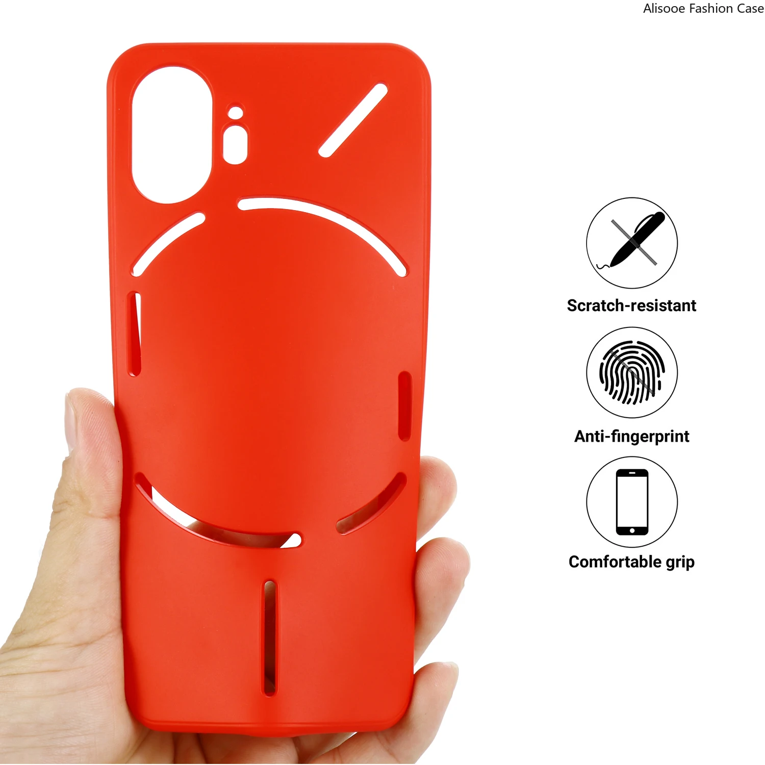 With Silicone Strap Funda for Nothing Phone 2 1 Case Liquid Silicone Soft Full Protection Cover for Nothing Phone2 Phone1 Capa