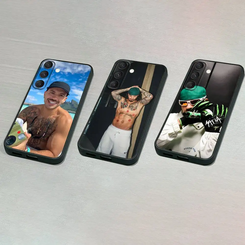 

Singer F-Feid Ferxxo S-SIXDO-O Phone Case For Samsung S25,S24,S23,S22,S21,S20,S10,Ultra,Plus,Lite,FE,Soft Silicone Black Cover