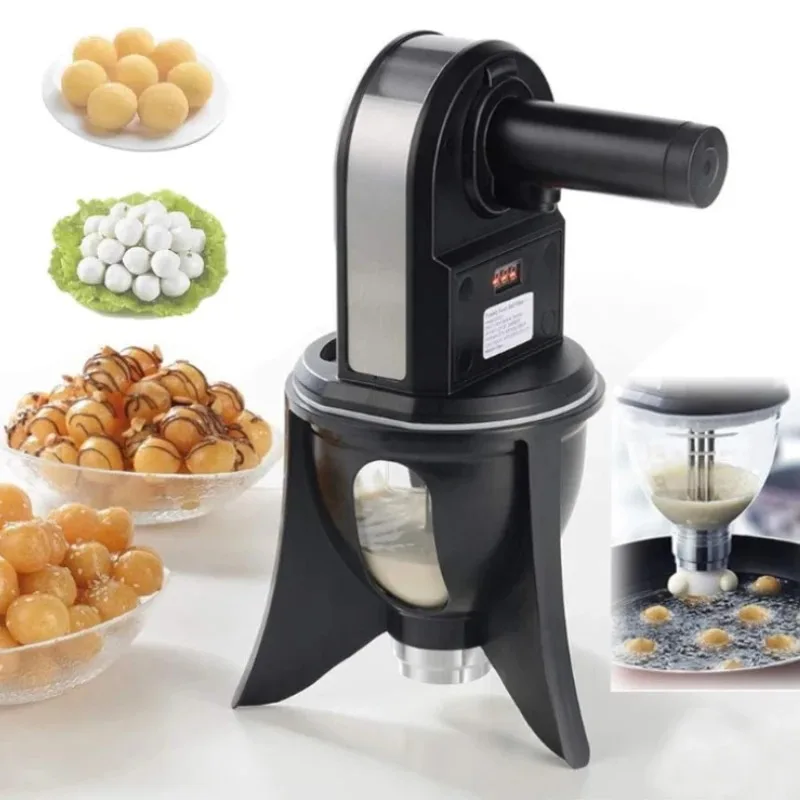 Automatic Luqaimat Maker,Multipurpose Quick Meatball Maker for Beefball Fishball Glutinous Rice Ball,Sweet Dumpling Making Tool