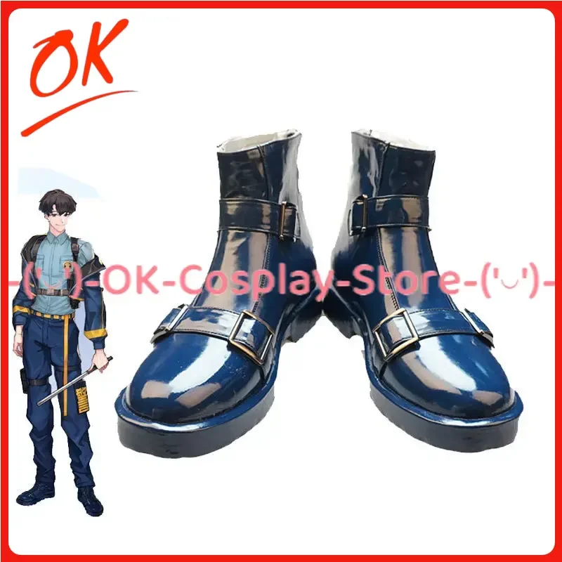 [Customized Size] Paradox Live Goku Luck Yuto Inukai Cosplay Shoes Anime Roleplay Prop Halloween Carnival Party Boots PU Leather
