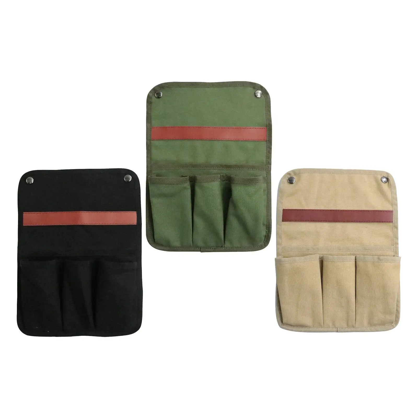 Camping Folding Chair Side Pouch Organizer Multipocket Hanging Bag for Outdoor Lounge Chair Beach Fishing