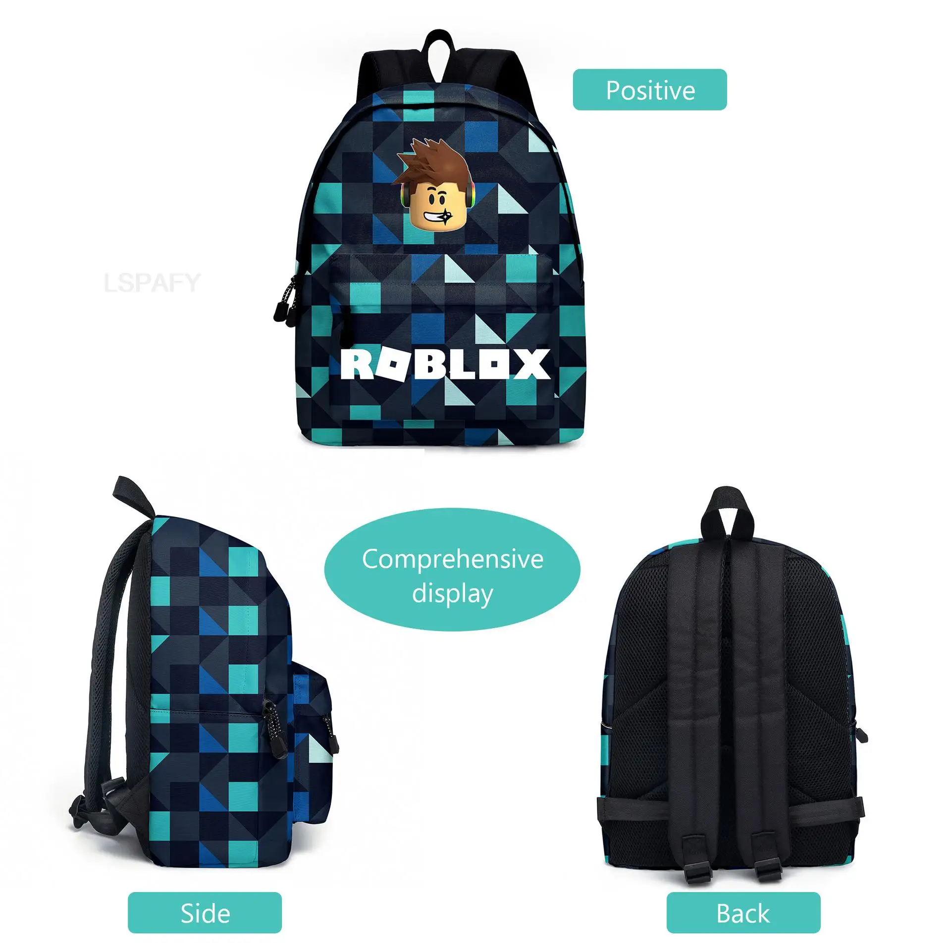 Children Back To School Backpack ROBLOX School Bags for Teenager Boys Schoolbag Kids Backpacks Bookbag Women Daily Mochilas