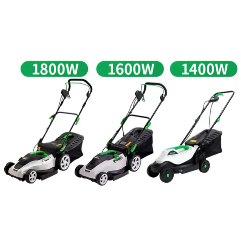 Electric Lawnmower Tractor High Power Hand Pushed Small Household Lawn Mower