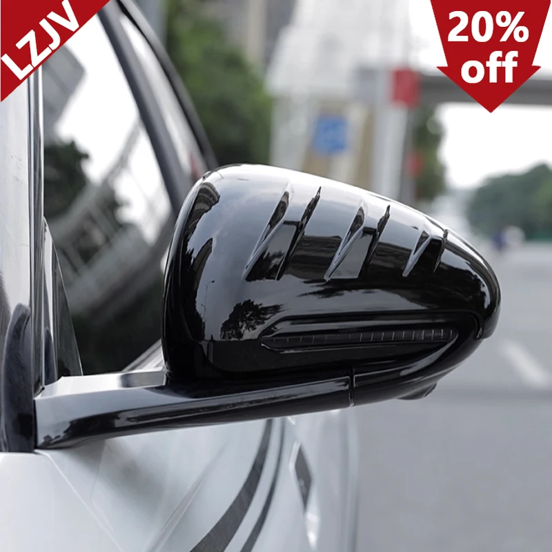 LZJV For Byd Seal Ev Rearview Mirror Cover Reversing Mirror Decoration Modification Accessories Car Exterior