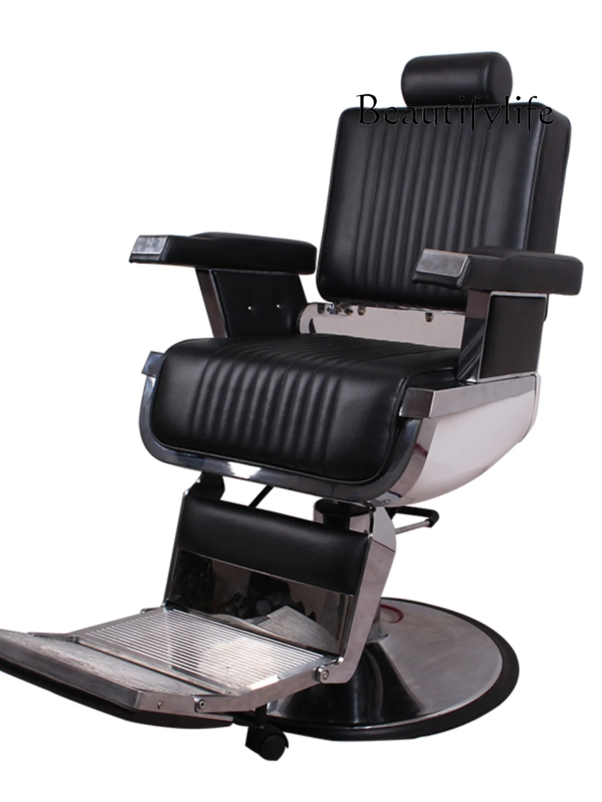 High-End Oil Head Chair Fashion Hairdressing  Can Be Swivel Chair  Lift Put down Hair Cutting Chair Barber