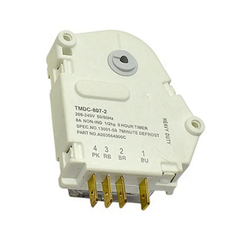 A99E-Replacement Defrost Timer For Midea/ Panasonic/  Refrigerator Defrosting Timer Refrigerator Timer Control TMDC807-2