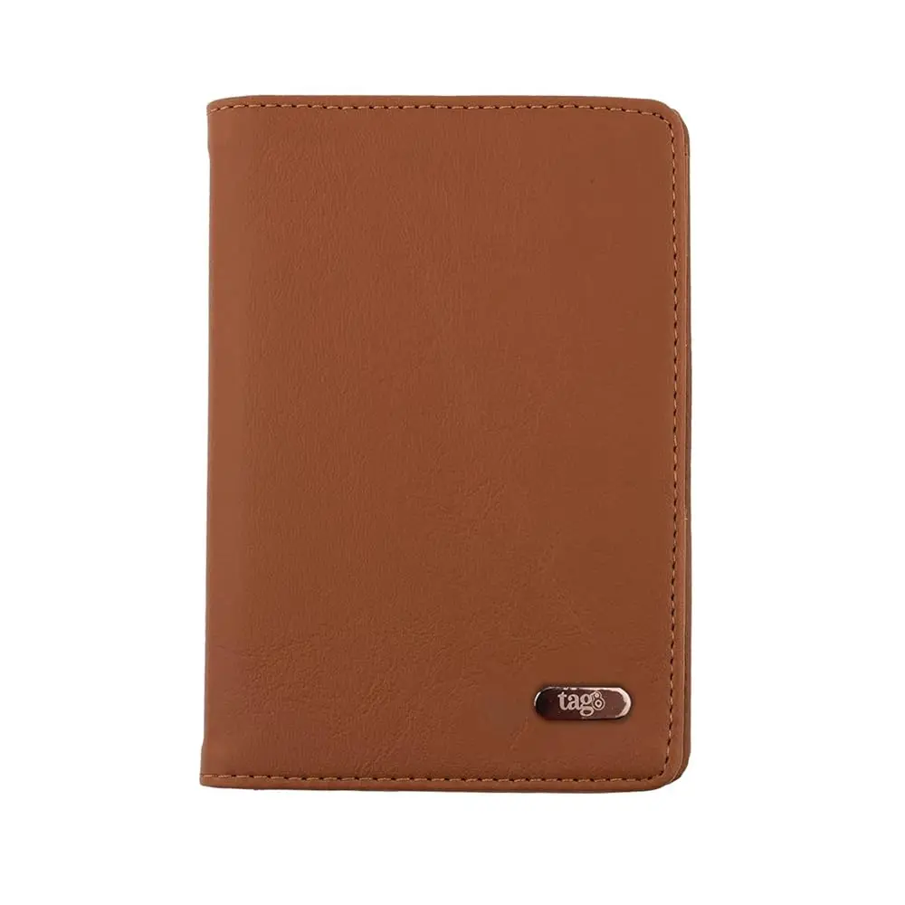 

Free ShippingPassport Holder and Finder, Genuine Leather Passport Cover, RFID Blocking Technology to Shield Passport from Damage