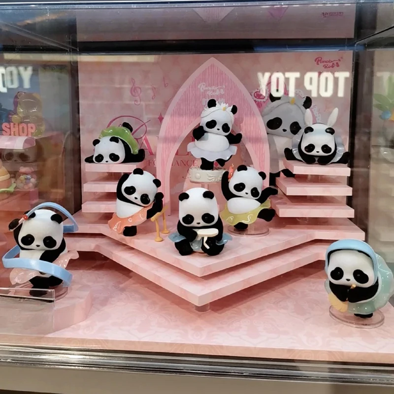 52 SPIELZEUG Panda Roll Blind Box Ballett Bühne Serie Action Figur Spielzeug Panda Modell Puppen Sammlung Kinder Geburtstag Überraschung Geschenke