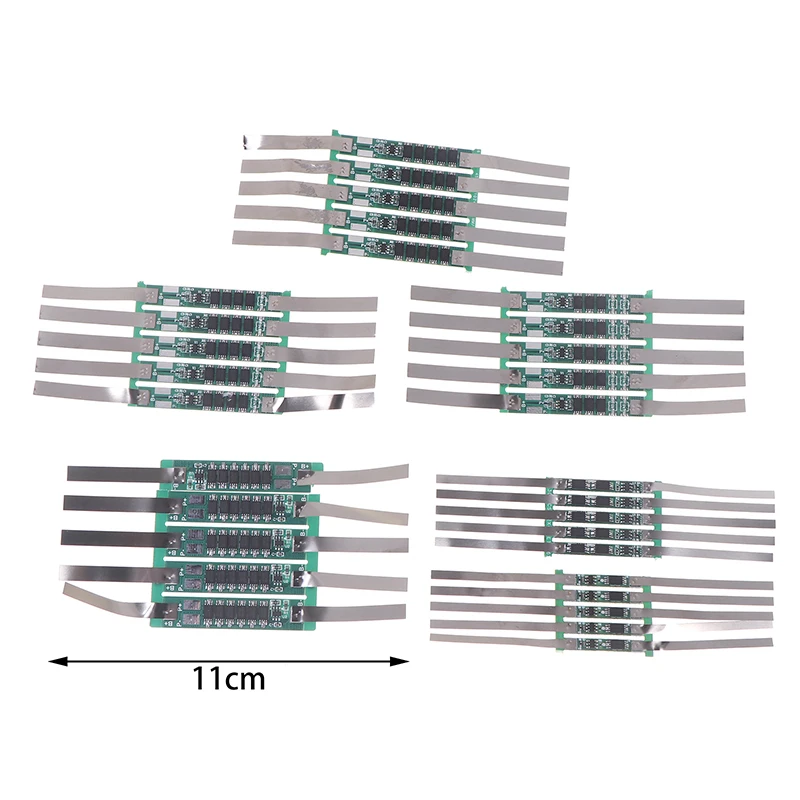5Pcs For 1S 3.2V Li-Ion Lithium Battery 2A 3A 4.5A 6A 7.5A 9A BMS PCM Lithium Battery Protection Board With Nickel Strip Welding