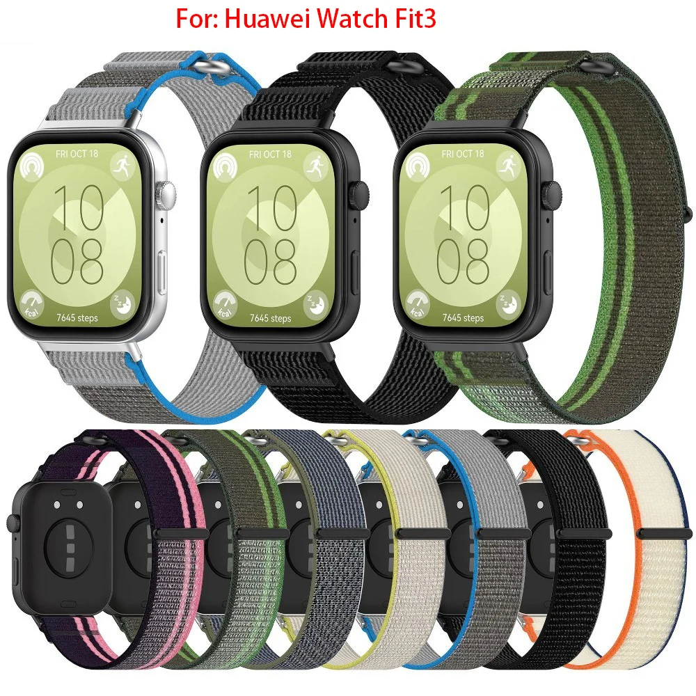 Schlaufe Nylon armband für Huawei Uhr fit 3 Armband Armband Armband für Huawei Fit3