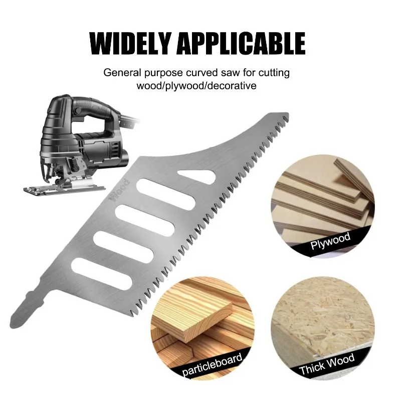 Hochgeschwindigkeits-Stichsägeblatt, robust, T-Schaft, Holz, Metallschneider, Edelstahl, grobe Zähne, Präzision, enger Raum, Werkzeug, Schneidsäge