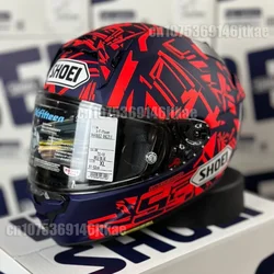 Shoei-X-Fifteen Dazzle TC-1 Full Face Capacete de Motocicleta, Motocross, Capacete Motobike, Equitação