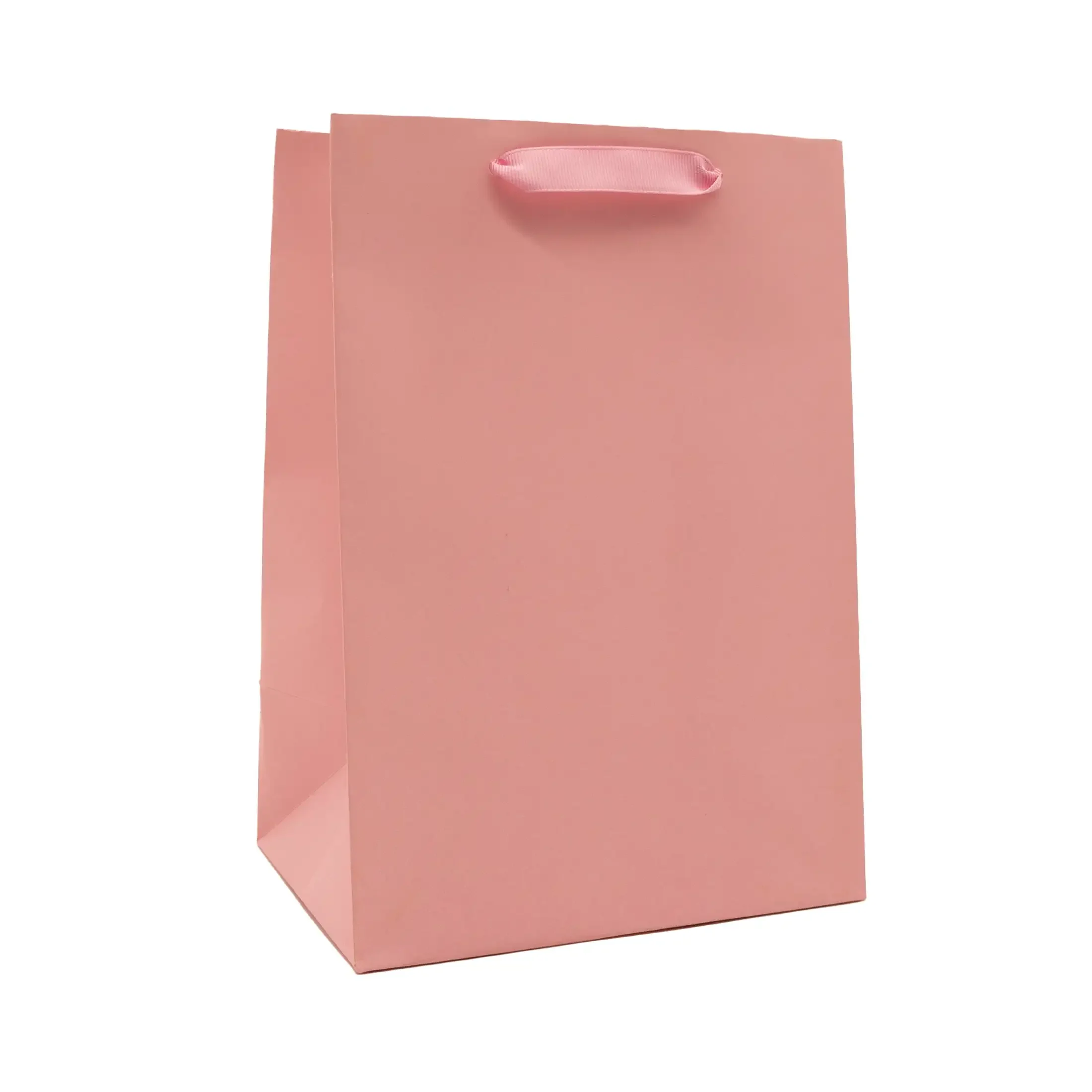 Large Pink Gift Bags, 7" x 10", 3 Count