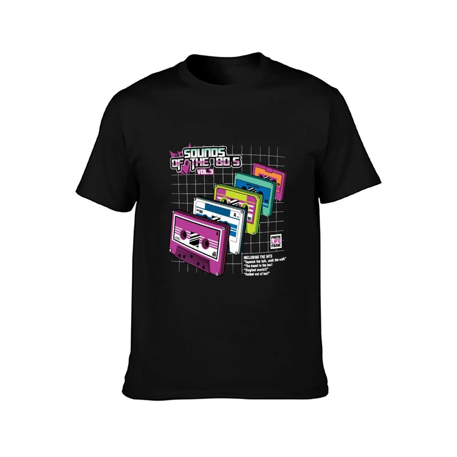 Sounds of the 80s Vol.3 T-Shirt Plus Size Loose Fit T-Shirt