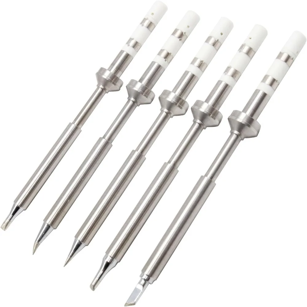 مجموعة أطراف مكواة اللحام TS100/TS101/T85: نماذج K/KU/I/D24/ILS/B2/BC2/BC3/C4/C1/JL02 لـ Pinecil، تسخين سريع وسهل التركيب