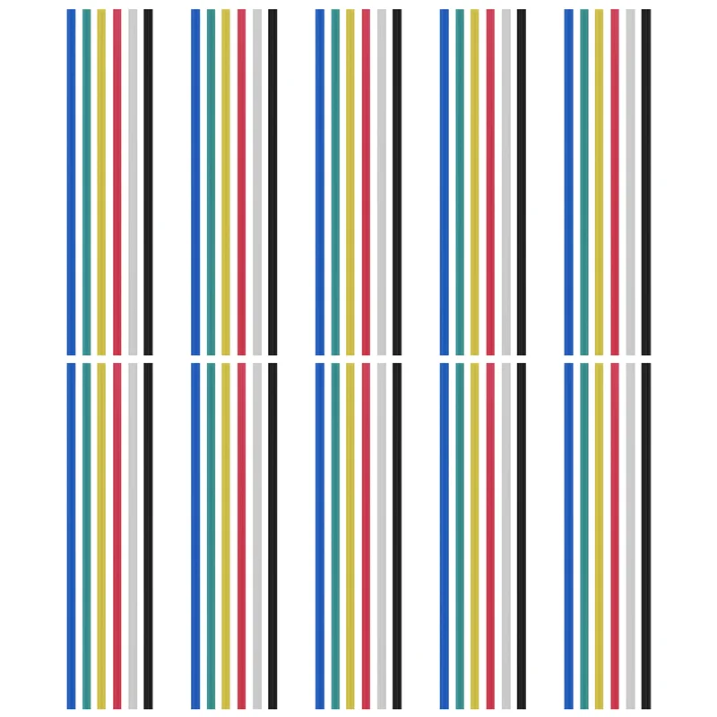 

Изысканные пластиковые стержни для ремонта сварки, 60 шт., пластиковые сварочные палочки для автомобильного бампера, пластиковый ремонт, термофен