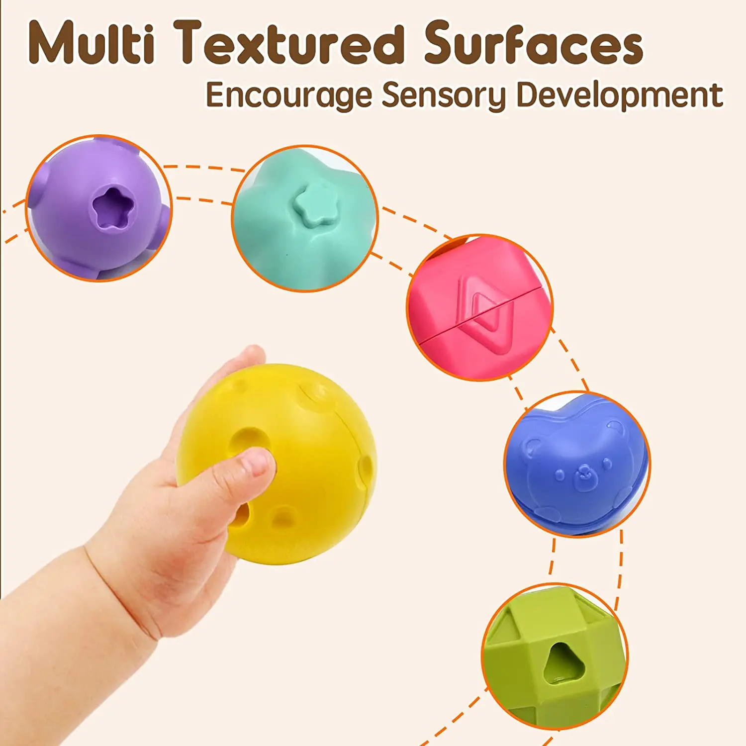 7 in 1 Multifunction Educational Toys with Shape Sorter Stacking Blocks for Toddlers Baby Toys 12-18 Months Sensory Montessori