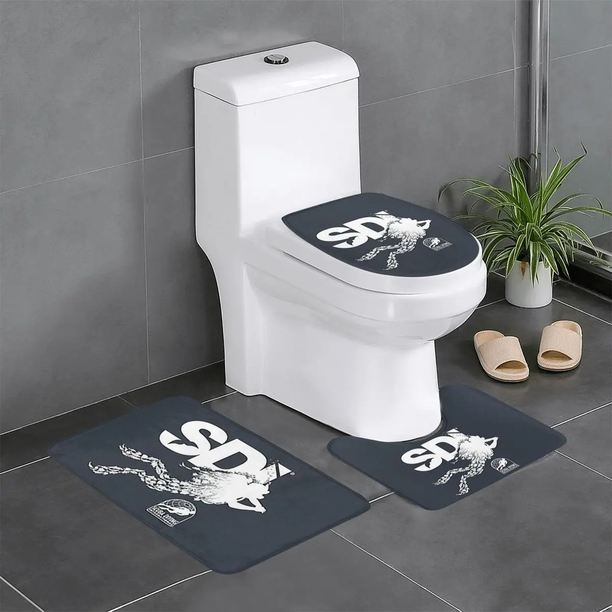 

Подводное плавание International (SDI)-Scuba Fish Diver 3-х шт. Коврик для ванной Набор для ванной комнаты Крышка унитаза Домашний декор Ковер Напольный коврик