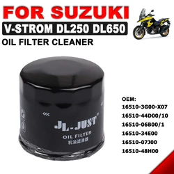 Motorcycle Parts Oil Filter Cleaner for SUZUKI V-STROM 650 250 DL650 DL250 DL 250 650 VSTROM V STROM Accessories 16510-3G00-X07