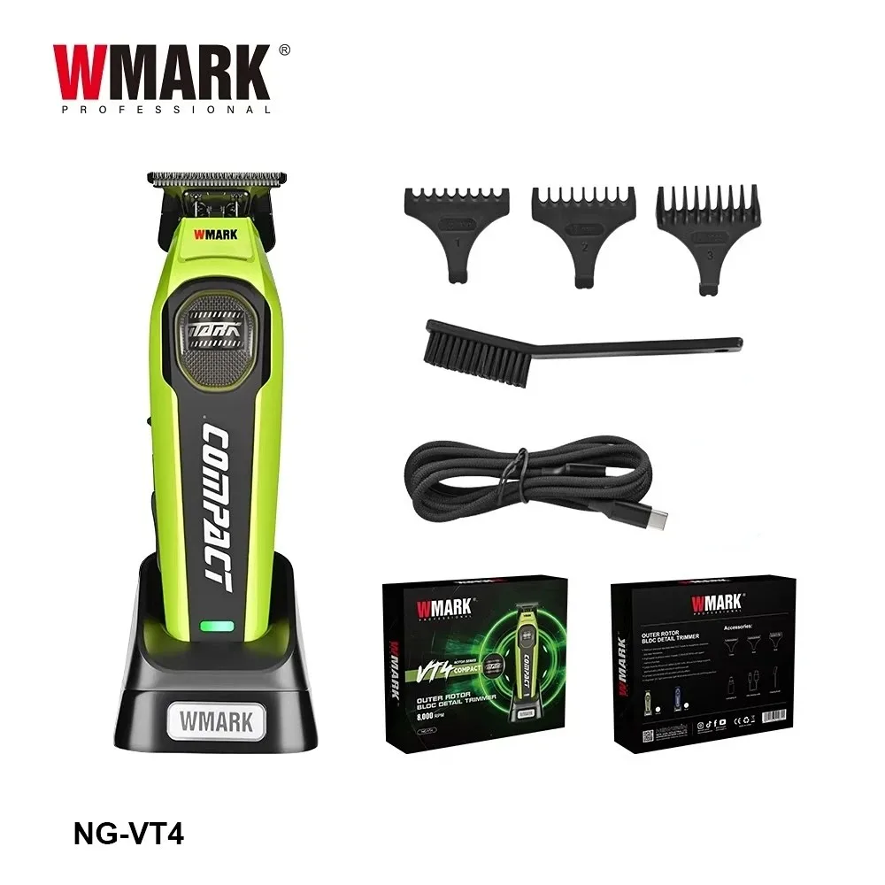 WMARK Professional Hair Trimmer 8000RPM Brushless Motor for Men